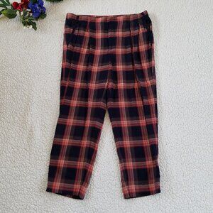 Cartonnier Plaid Pants Women's 8